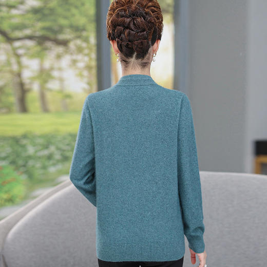 QY 9963 貂绒衫大码妈妈装毛衣 商品图4