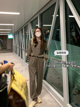 AG194卫衣+休闲裤，懒人穿搭