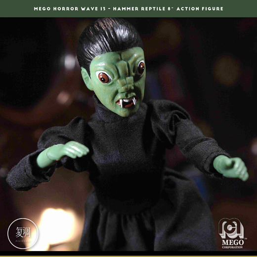 现货 Mego Hammer Film 蛇魔 8英寸挂卡 商品图1