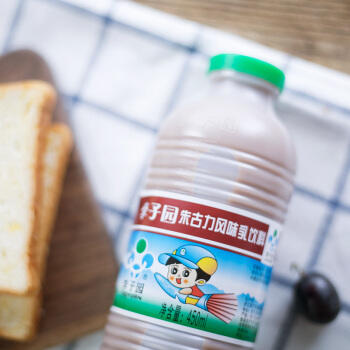 李子园朱古力甜牛奶450ml*12瓶（送1支） 商品图3