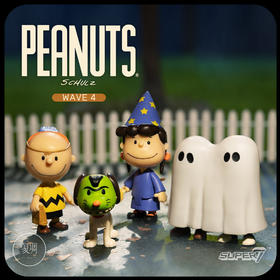 现货 Super7 花生 万圣节 史努比 查理布朗 系列4 挂卡