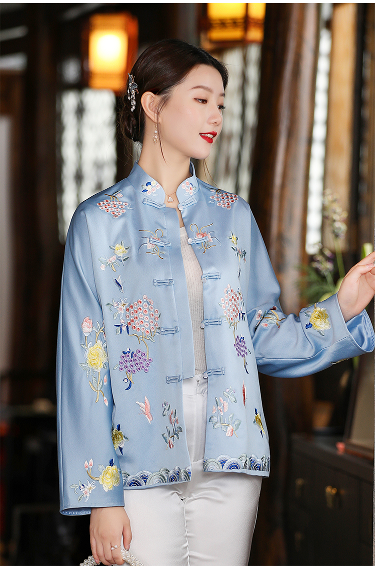 冬季新式上衣复古中国风唐装 lx21055