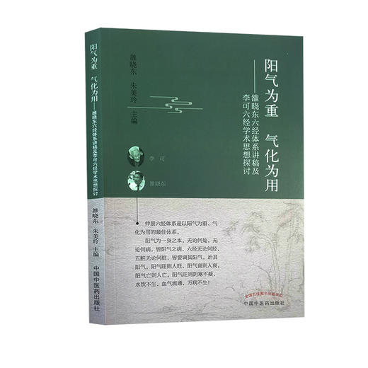 阳气为重气化为用 雒晓东六经体系讲稿及李可六经学术思想探讨 雒晓东 朱美玲 中医学书籍六经辨证 中国中医药出版社9787513267014 商品图0