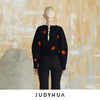 JUDYHUA 瓢虫提花宽松羊毛上衣 商品缩略图2