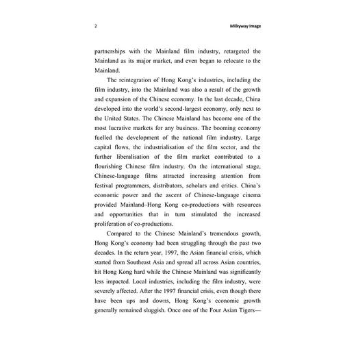 银河映像：香港类型电影的全球传播（Milkyway Image: Producing Hong Kong Film Genres for Global Consumption）(英文版)/孙怡/浙江大 商品图3