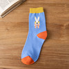 【采用优质新疆棉】秋冬新品日系中筒袜子女学院风可爱兔子长筒袜清新韩版堆堆袜棉袜 商品缩略图5