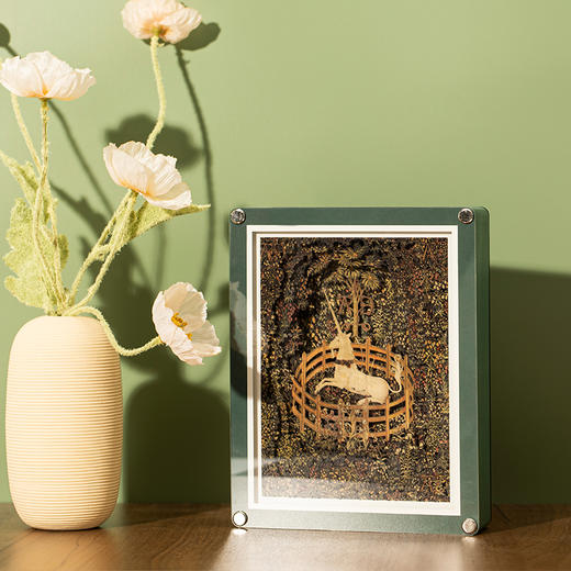 大都会艺术博物馆独角兽纸雕灯创意摆件礼品中秋节送闺蜜女友生日礼物 商品图1