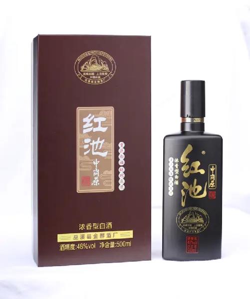 红池中岗原3号48°（黑） 窖藏高粱酒 商品图0