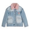 【童装加绒加厚牛仔外套】21年秋冬新品女童水洗牛仔外套加绒内胆保暖外套 商品缩略图9