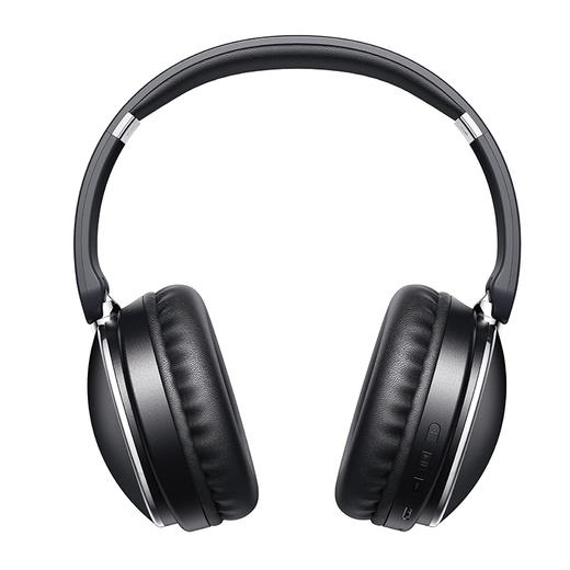 机乐堂折叠头戴蓝牙耳机JR-HL2黑色头戴式无线耳麦运动音乐游戏降噪手机电脑男女士通用 商品图0