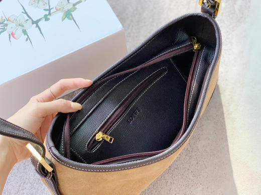 罗威麂皮单肩包 商品图5