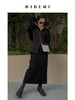 HIDEMI 炭黑色水洗厚牛仔套装 衬衫/半身裙 商品缩略图6