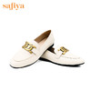 Safiya索菲娅钱串扣真皮乐福鞋2021爆款单鞋SF13112726 商品缩略图5