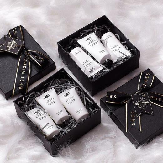 【3支装高颜值秋冬护手霜】改善粗糙“主妇手”补水滋润提亮肌肤温和呵护娇嫩双手韩国进口专利成分MIMINALA山羊奶水嫩护手霜时尚礼盒装 商品图3