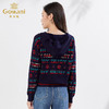乔万尼春减龄针织衫绵羊毛弹力帽衫美式休闲百搭EI3M228 商品缩略图3