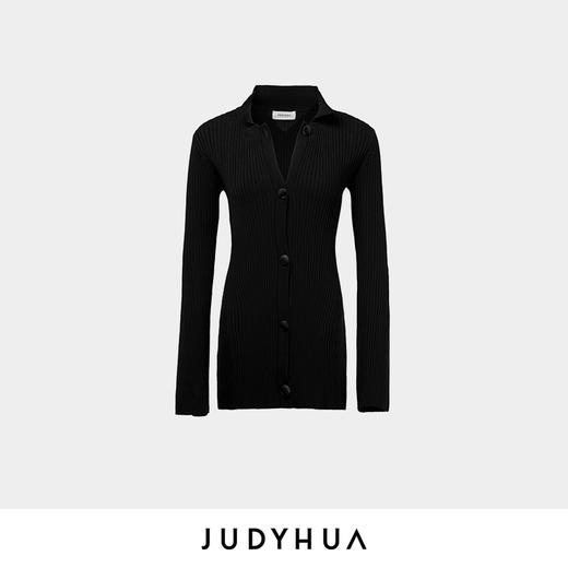 JUDYHUA 修身款翻领开衫 商品图3