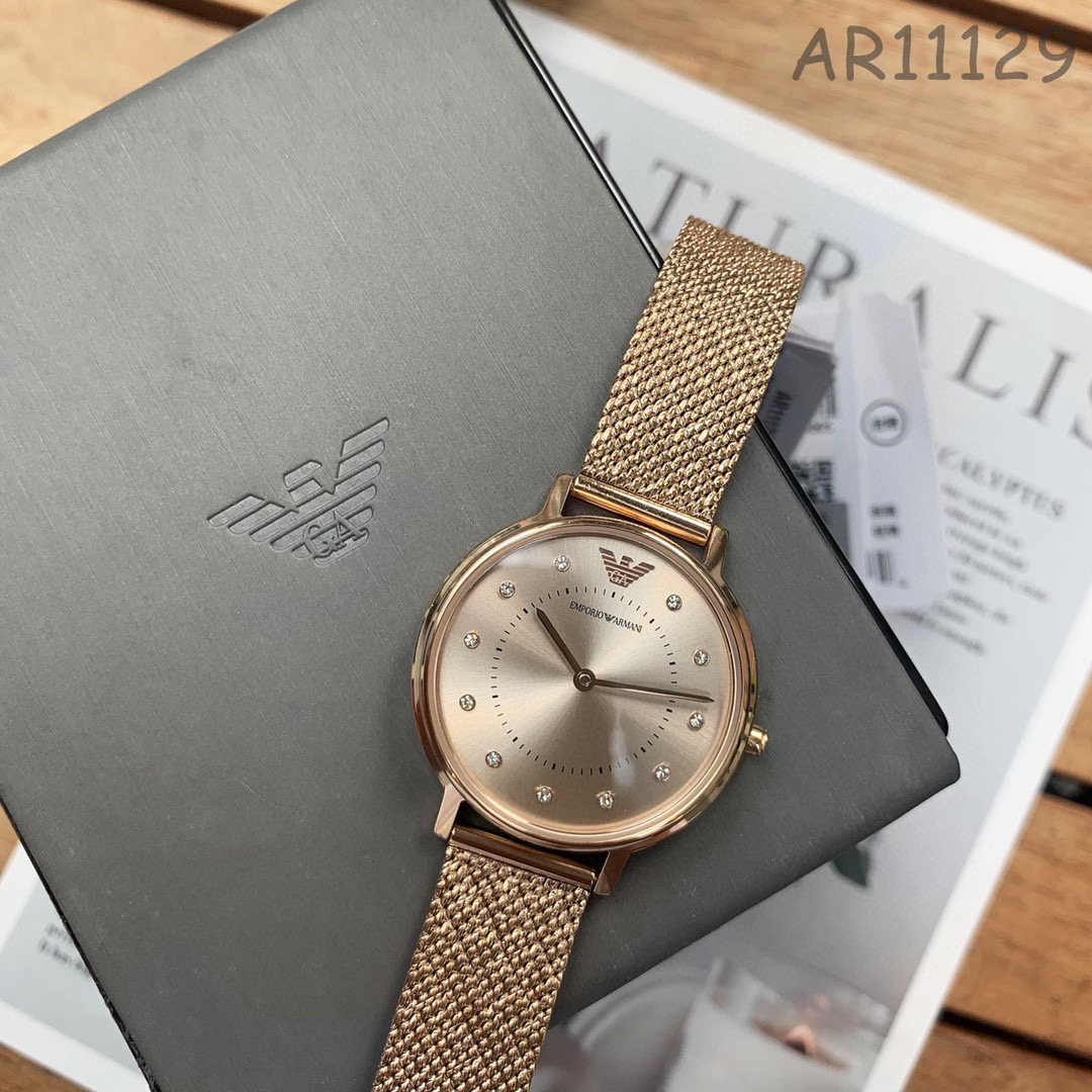 原单品质 阿玛尼armani女表ar11129 机芯:原装石英机芯