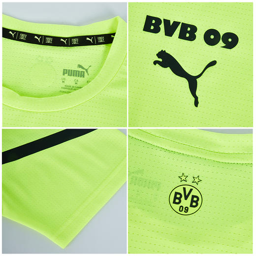 SFS彪马正品 21-22多特蒙德赛前热身服短袖球员训练服764297-03 商品图3