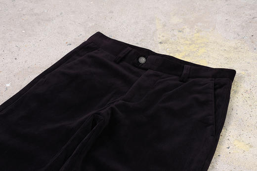 7牌 后兜刺绣字母 灯芯绒休闲长裤 Z-7781 商品图4