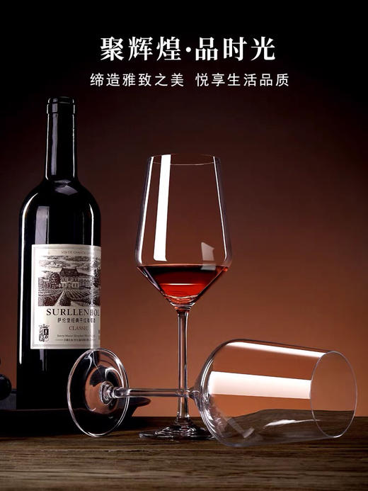 魅影无铅红酒杯2支装-印花手提袋简易装-会员6折 商品图0