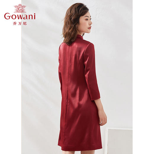 【三醋酸】乔万尼礼服连衣裙喜宴三醋酸修身收腰显瘦EI3E102 商品图3