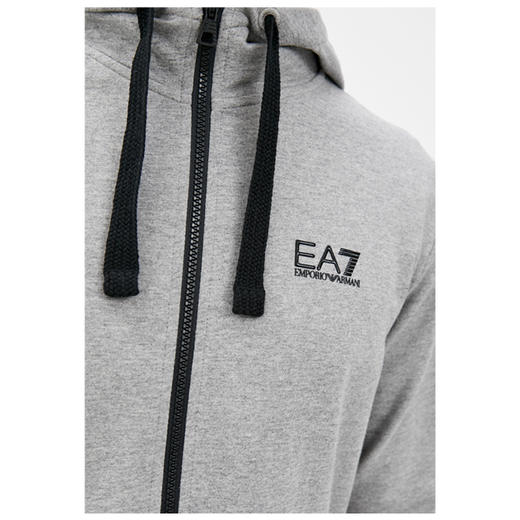 EMPORIO ARMANI EA7 阿玛尼 拉链连帽 男士卫衣 深灰 6KPM57 PJ05Z 3909 商品图2