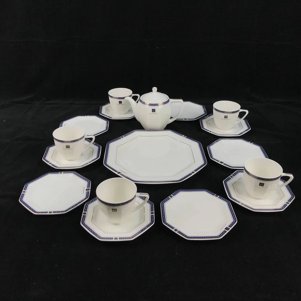 纪梵希茶具套装日本产 17件装 保留原盒 实物见视频