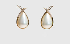 领结 | 马贝耳钉