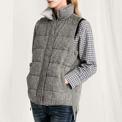 famecoco范可儿羽绒马甲女外搭马夹背心冬季F218CA002 商品图2