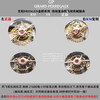 原装对比图。RM 芝柏（Cirard一Perregaux）BRIDGES 金桥系列 99193-53-002-BA6A 凝聚传统复杂机械时计功能及高级钟表优雅神韵 商品缩略图13