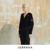 JUDYHUA 瓢虫提花宽松羊毛上衣 商品缩略图1