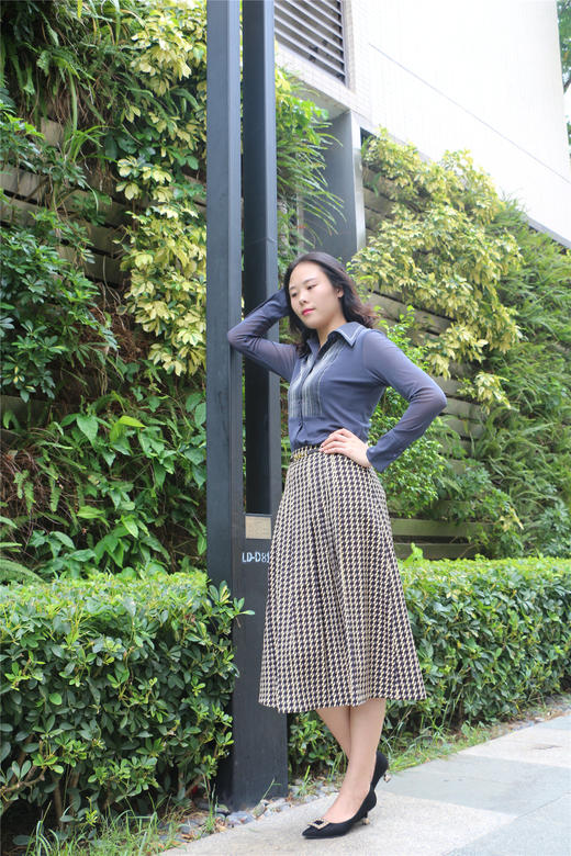 3F4541--铅白色、漆黑色、蓝灰色衬衫 商品图12