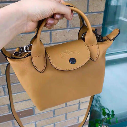 小羊皮mini迷你饺子包手提包 商品图5