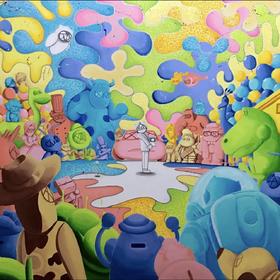 歪歪《The Hardest Time》-版画