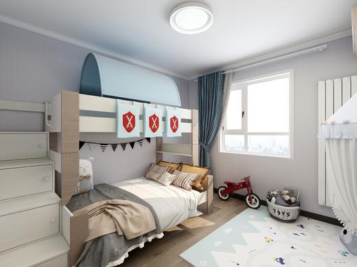 北欧设计 丹麦生产 原装进口STEENS美学实木家居儿童上下床。 商品图1