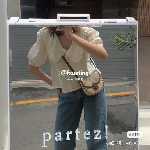 celin 新款马鞍包-白花 商品图7