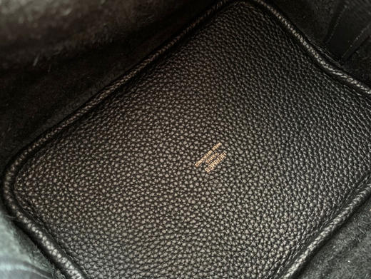 H菜篮子手缝蜡线-黑色金扣 商品图4