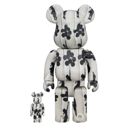 Bearbrick 班克西气球女孩 400%+100% 商品图0