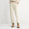 Famecoco范可儿烟管裤女秋季棉质休闲裤显瘦F218GA002 商品缩略图0