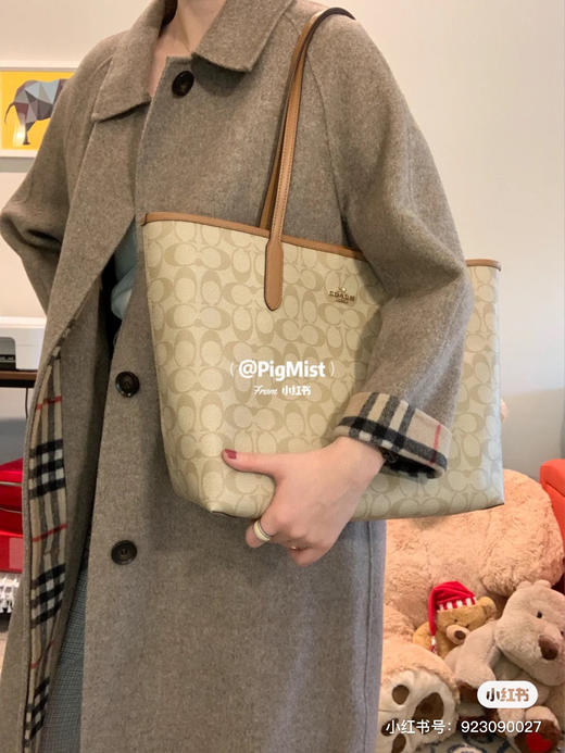 Coac.h 托特-奶茶色 商品图1