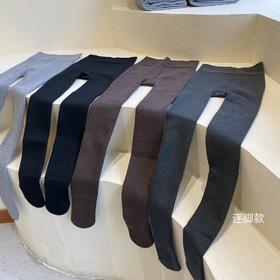 （任选两件）日本羊脂绒连裤袜秋冬修身加绒加厚外穿高腰保暖踩脚连脚打底裤女