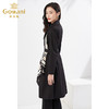 乔万尼风衣中长款带丝巾设计感精致贵气EI3A176 商品缩略图2