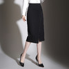纯色时尚包臀裙高腰简约下摆开叉修身气质半身A字裙 MYX-8606 商品缩略图2
