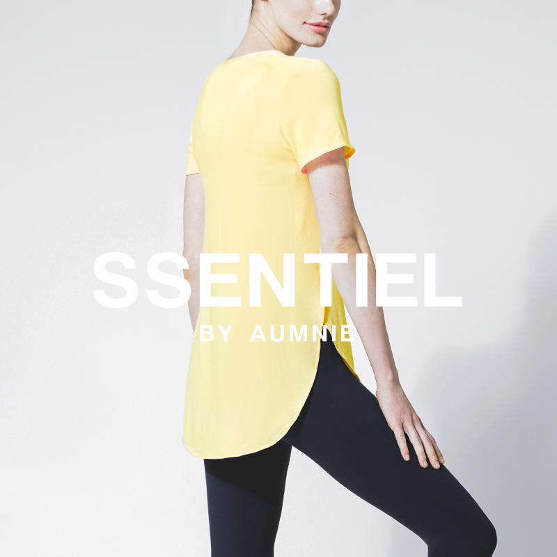 全配色 经典高低开叉T恤 SSENTIEL SPLIT TEE