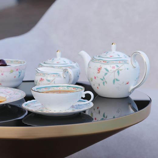 4409L/T50523A日本则武花更纱茶壶520CC【不支持补差，非质量问题不退不换】S 商品图1