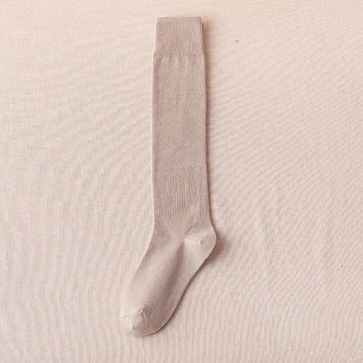 【拉长显瘦“美腿杀”】秋冬新品小腿袜塑形美腿袜微压显瘦学院风纯色长腿袜jk潮袜堆堆袜采用优质新疆棉 商品图6