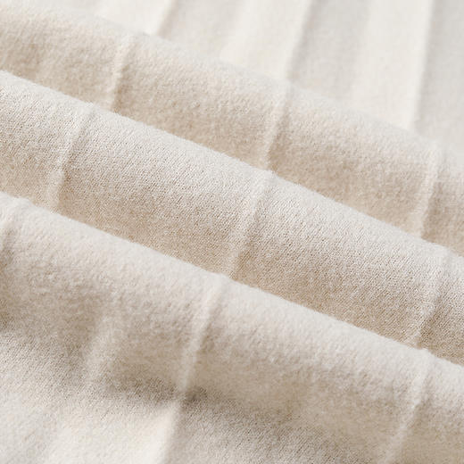 Famecoco范可儿纯色半身裙女秋冬季网纱拼接百褶裙F218HA004 商品图4