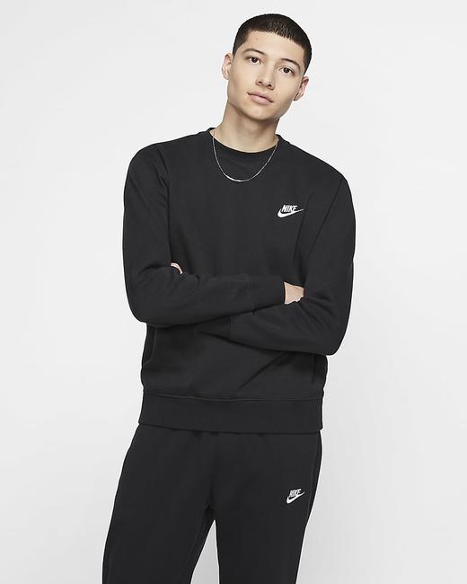 Nike 耐克男字套头衫跑步加绒卫衣BV2663-010 商品图0
