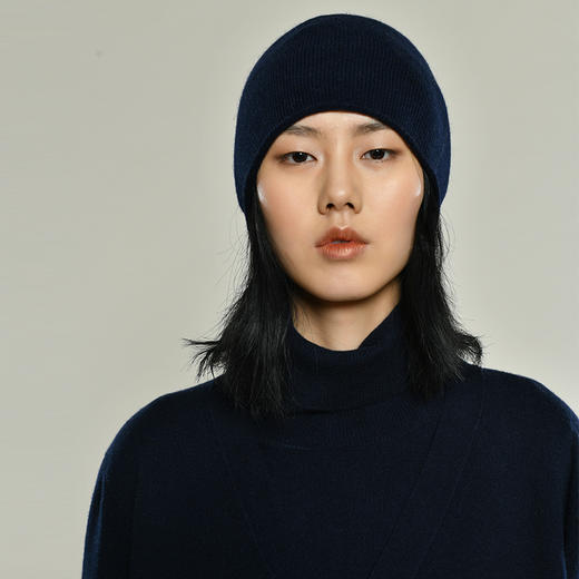 女士2021新款羊毛混纺针织帽 商品图0
