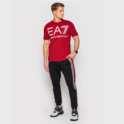 EMPORIO ARMANI EA7 阿玛尼 男士运动裤 黑色 6KPP65 PJ05Z 1200 商品图2